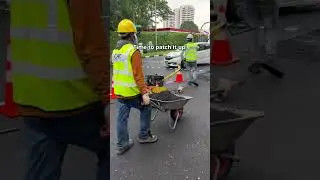 How we fix a pothole? Get behind the scenes with us! 🔨