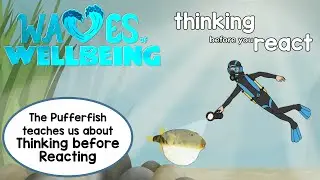 Think Before You React | Mental Health For Kids | Waves of Wellbeing
