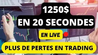 Ma strat&eacute;gie ultime en trading 525$ chaque 5 secondes | gagner de l'argent en ligne rapidement