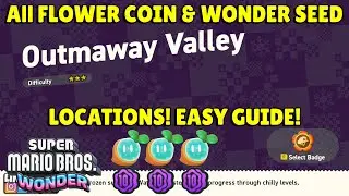 Mario Wonder | Outmaway Valley Guide | Fluff Puff Peaks
