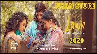 #ZELLBURY NEW ARRIVAL UNSTITCHED || LAWN SPRING-SUMMER COLLECTION 2020 / WITH-PRICE #KHANSTORE