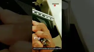 How to remove the broken USB dongle from USB port.  #shorts #shortvideo