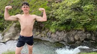 Wales cliff jumping vlog. Ft Ozzy