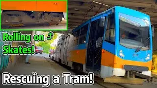 ⁴ᴷ⁶⁰ Rescuing a Tram with Locked Axles using 