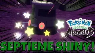 La cloche de cuivre SHINY ! Pok&eacute;mon L&eacute;gendes Arceus - Archeodong Shiny random (59h de jeu)