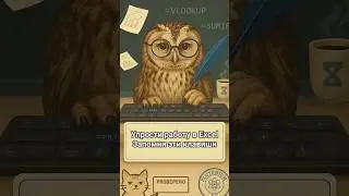 Экономия времени в Excel: топ горячих клавиш для работы с данными #education #эксель #data #excel
