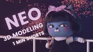 Neo 1 min speed modeling in Blender #shorts