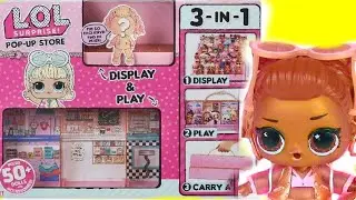 LOL Surprise Pop Up Store | МАГАЗИН - ДИСПЛЕЙ ЛОЛ + КУКЛА ИНСТАГОЛД