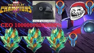 ICH WERDE EXTREM GETROLLT🤯🥀| CEO 100000000000000% 7* Crystal Opening😱🔥| MCOC DEUTSCH/GERMAN