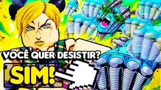 NERFEM ESSE STAND AGORA! STONE FREE ESTÁ COMPLETAMENTE ROUBADA NO PVP DO YOUR BIZARRE ADVENTURE!