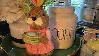 *NEW* SPRING AND EASTER DECORATE WITH ME 2023 / KITCHEN / DINING / LIVING ROOM