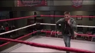 Supernatural- Dean In A Wrestling Ring- Beyond The Mat- 11 x 15