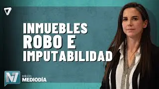 AHORA: la Ministra de Seguridad habla sobre intervención sobre INMUEBLES, un ROBO y la IMPUTABILIDAD