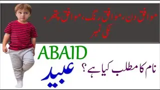 Abaid Name Meaning | Abaid Lucky day | Abaid Lucky Stone | Abaid Numerology  | Numerology