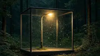 Forest Lantern Ambience 🌲 Soft Acoustic Guitar & Saxophone | Relaxing Music for Sleep & Calm