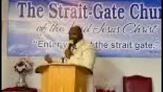 The Strait-Gate Church  is live!