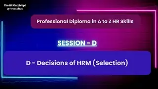 D - Decisions of HR