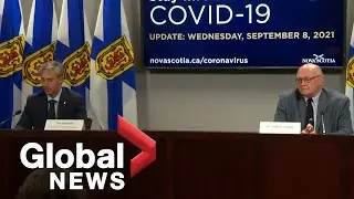 Nova Scotia premier, top doctor announce 