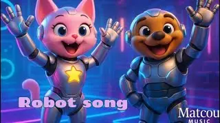 🤖 Beep Bop Boop! Robot Dance Song for Kids | Matcou Music 🎶