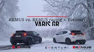 REMUS GPF-BACK system - 2 typy středových dílů - varianta č.1 a prototyp racing verze