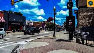 exploring in Michigan downtown Ferndale