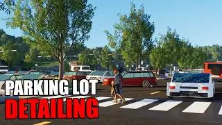 PARKING LOT DETAILS | NEW Planet Coaster 2 PARK!