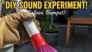 मेले🌁 में मिलने वाला खिलौना🎉 घर🏠 पर बनाओ // how to make🔨 a trampet at home // trampet // #video 