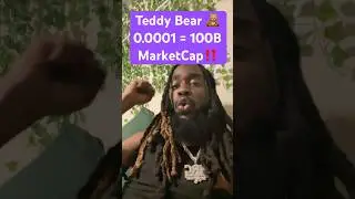 TeddyBear Price of 0.0001 = 100 Billion Market Cap #pulsechain #altseason
