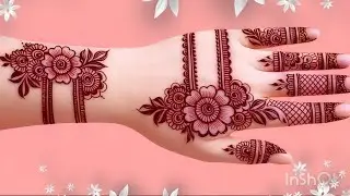 Latest Arabic Mehndi Design 2026 | Easy & Stylish Mehndi | New Henna Pattern