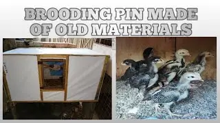 BROODING PIN MADE OF OLD MATERIALS DIY [2024]