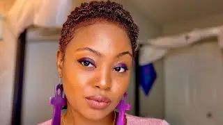 TWA | Dying Natural Hair Burgundy | No Bleach or Damage | Dark & Lovely Hair Dye