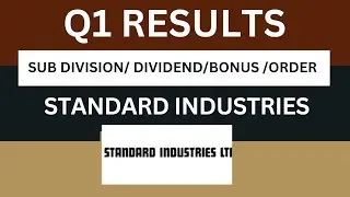 standard industries Q1 Results 2026 | standard industries Results Today | standard Share Latest News