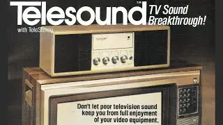 Первая телевизионная звуковая панель: TeleSound с TeleStereo 1980 года