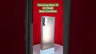 Samsung Note 20 8/256GB Price : ₹21500 / WhatsApp: 6369292772 #chennai #samsung #mobile #note20