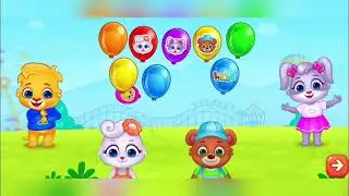 Игра на сопоставление цветов и форм для малышей | Развлекательное обучение с Лукасом и его друзья...