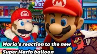 Mario&rsquo;s reaction to the Macy&rsquo;s Thanksgiving parade 2025 🦃 - Green Hill Plushies Short reaction 