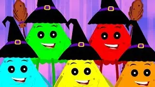 Five Wicked Witches Halloween Songs For Kids | Scary Nursery Rhymes For Children