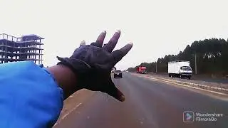 Motovlogging from Ruiru to Ruai the New Eastern bypass Dual carriage@BlockheadMoto @ItchyBoots