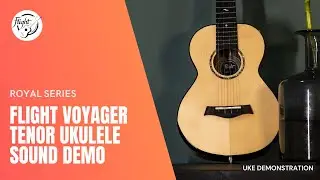 Flight Voyager Tenor EQ-A Ukulele Sound Demonstration
