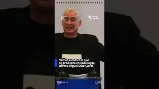 ❌Vamos a comer lo que se produzca en cada lugar, afirma Canel