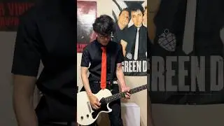 Green Day - American Idiot(Guitar Solo Cover) #shorts #greenday #americanidiot #guitar