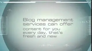 Blog Management Services