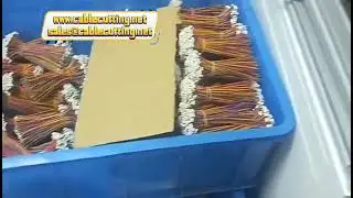 wire cutting stripping twisting tinning two ends terminal crimping plastic case housing insertion ma