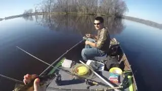 Fall Small Walleye Fishing Wisconsin River
