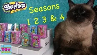 Shopkins All Seasons Blind Basket Opening | 1 2 3 4 Toy Review | PSToyReviews