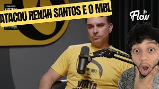 FLÁVIO BOLSONARO RESPONDE ATAQUE DE RENAN SANTOS NO FESTIVAL MBL