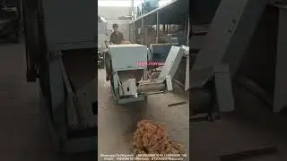 Coconut fiber shredder