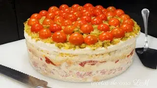 PASTEL FRÍO QUE LO PUEDES TENER PREPARADO CON ANTELACIÓN ES TAN FÁCIL QUE REPETIRÁS UNA Y OTRA