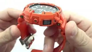 Casio G-Shock GW-A1100R-4A Unboxing 4K