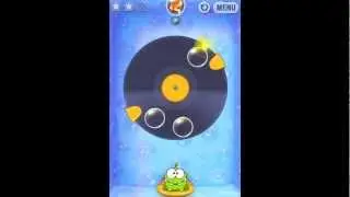 Cut the Rope Level 11-9 DJ Box Walkthrough 3-Star Gameplay